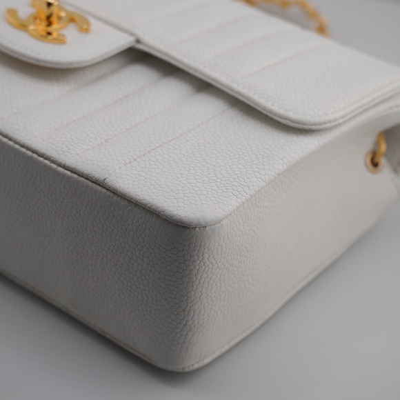 Vintage Chanel Mini Caviar Classic Flap Bag - Picture 12 of 16